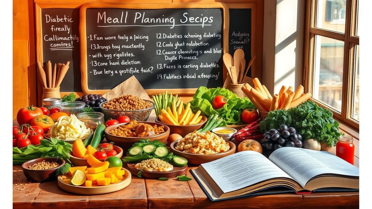 Mastering Diabetic Meal Plans: Your Guide to Blood Sugar Management and Healthy Living